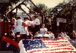 MSDC bicentennial float, 1976