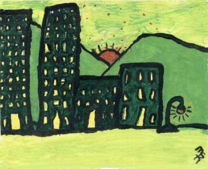 'Buildings' � 
Madeleine St. Romain