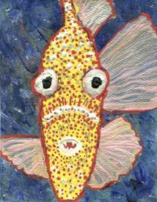 'Frontal Fish' 
� Madeleine St. Romain