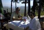 Blazo and Alice at Belvedere Restaurant