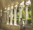 Alice at the Franciscan Monastery in Dubrovnik