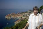 Dubrovnik from above with Alice