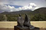 Statue outside a Santa Fe museum