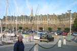 Dinan wall from parking lot