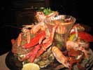 Shellfish dinner in St. Malo