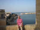 Overlooking Valetta's Grand Harbor