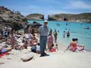 Blazo at beach on north end of Malta Island