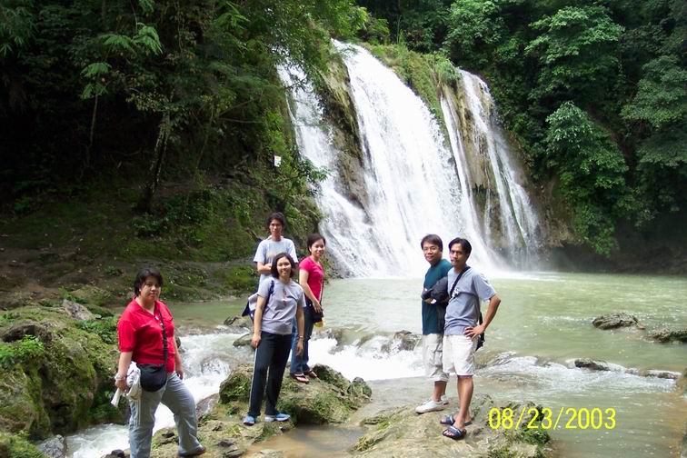 roadtrippers at Daranak Falls