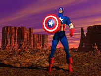Captain America &copy; 2004 Marvel Comics
