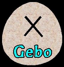 Gebo of the Elder Futhark