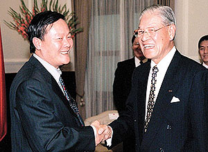 Wei Jingsheng and Lee Teng-hui