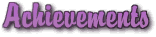 Achievements