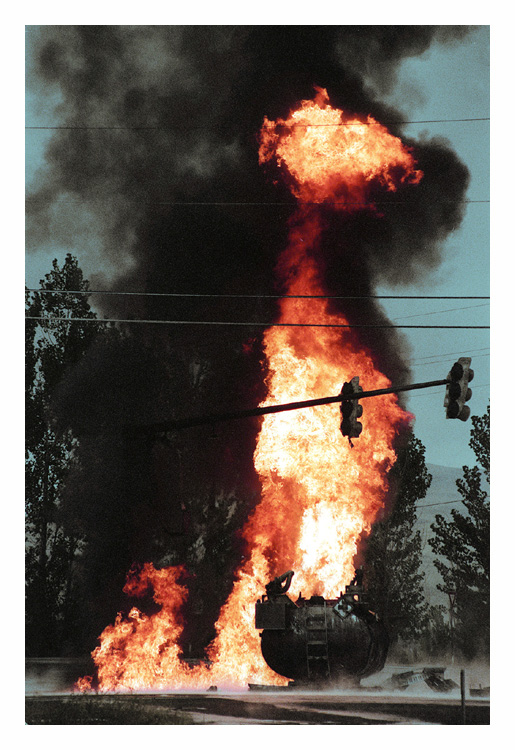 Tanker Fire