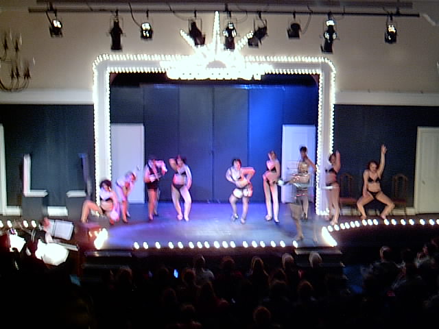 I did the set, lights and costumes