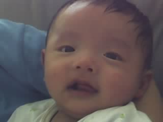 Starting to smile... (9/7/06)