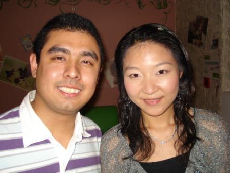 Me and pretty girl Lucy...