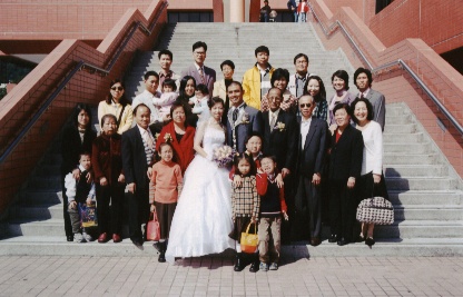 Both sides of the families.