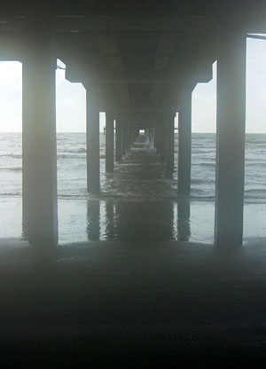 Under the pier