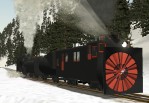 SPMW 7207 Rotaryplow pushed by Cab-ahead