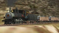 SPNG #9 running with ore ladden SPNG A-frame gonds