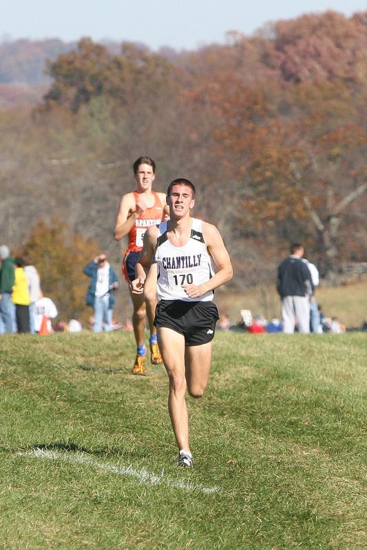 Brad Siragusa winning  the 2005 Virginia AAA State Cross Country Championships.