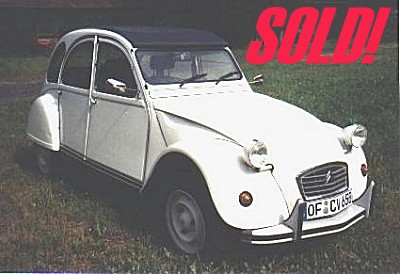 1975 White 2CV Club