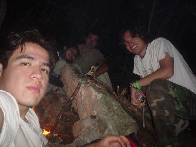 Juan, Mariana, Bernardo y Hugo