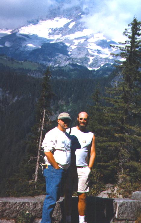 Bryan and Gary at Rainier