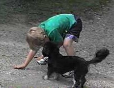 Grandson and Puddles