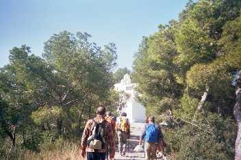 Caminant cap a l'ermita