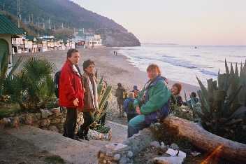 La platja de Garraf
