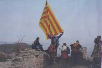 L?Esteve i la senyera