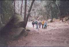 Roques al cam&iacute; cap a Savassona