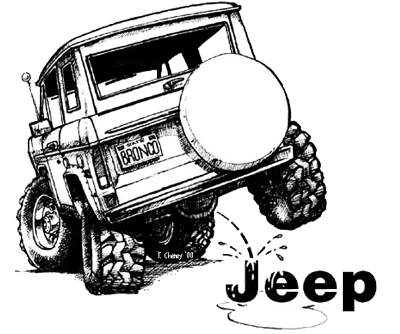 NO JEEPS ALLOWED!