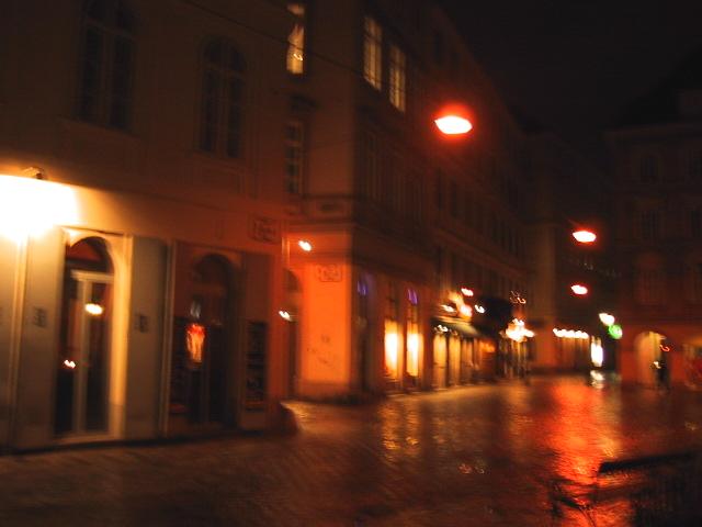 The blurred image is how this area is actually remembered.