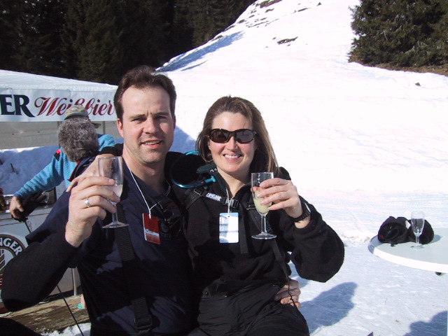 Schnapps makes the snow softer...