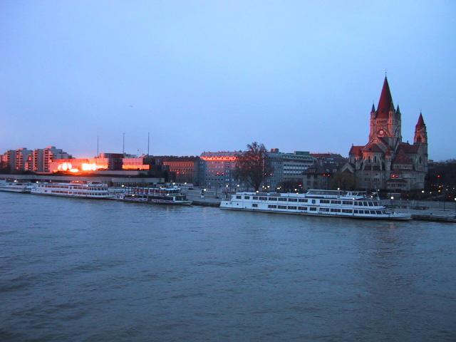 The western river bank.