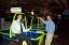 Air hockey or air guitar?  Jillian's with Jesse.