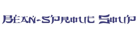 Bean-Sprout Soup