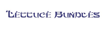 Lettuce bundles