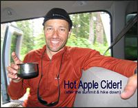 Made this at 1am - Still Hot at 4pm at the trailhead.