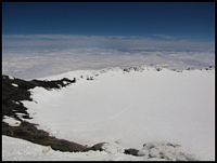 View of Rainier's summit crater