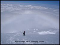 Descending back into the cloud cover