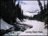 Last look back at Glacier Basin