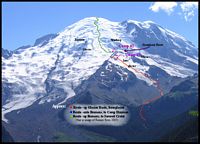 An '05 Rainier image - but useful for general route we did in '06.
