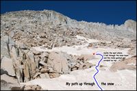 A different route next time...
