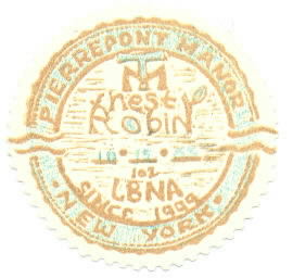 MtnestRobin's signature stamp commemorating 100 Letterbox finds!