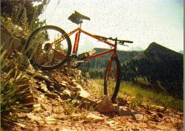 Mountain Bike at Grand Targhee Ski Area, Idaho