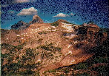View of the Grand Teton's from Idaho