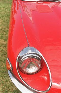 Jaguar E-Type headlight